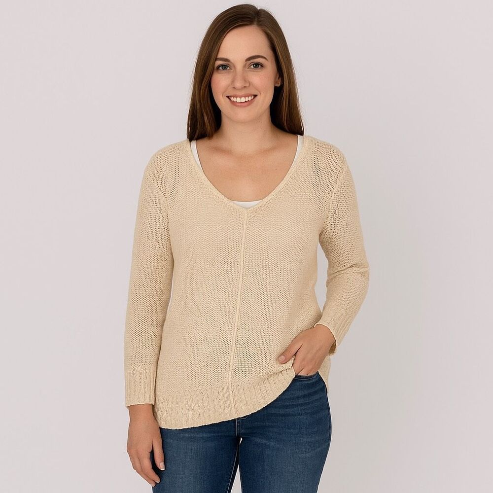 Chico’s size Medium loose knit sweater.